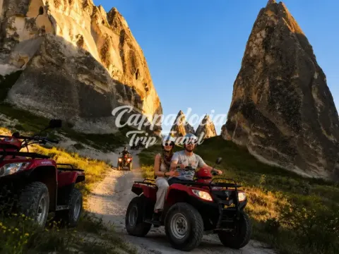 ATV adventure through Cappadocia rock formations
