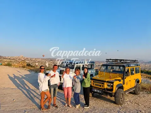 Tour in jeep in Cappadocia tra torrenti e camini delle fate