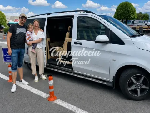 Entrega puerta a puerta en hotel de Göreme, Capadocia tras traslado del aeropuerto