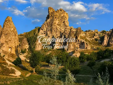 Punto panoramico della Valle dei Piccioni nel Red Tour della Cappadocia