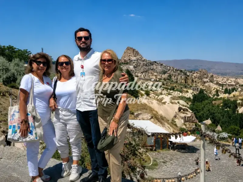 Tunnel della città sotterranea di Derinkuyu in Cappadocia